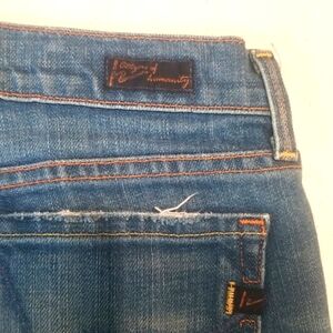 Citizens Of Humanity Jean's Womens 30 Blue Kelly #063 Low Waist Cropped EUC